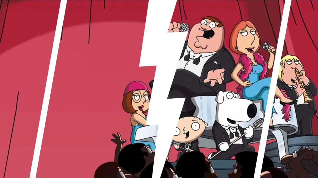 Image for the pros and cons list Family Guy